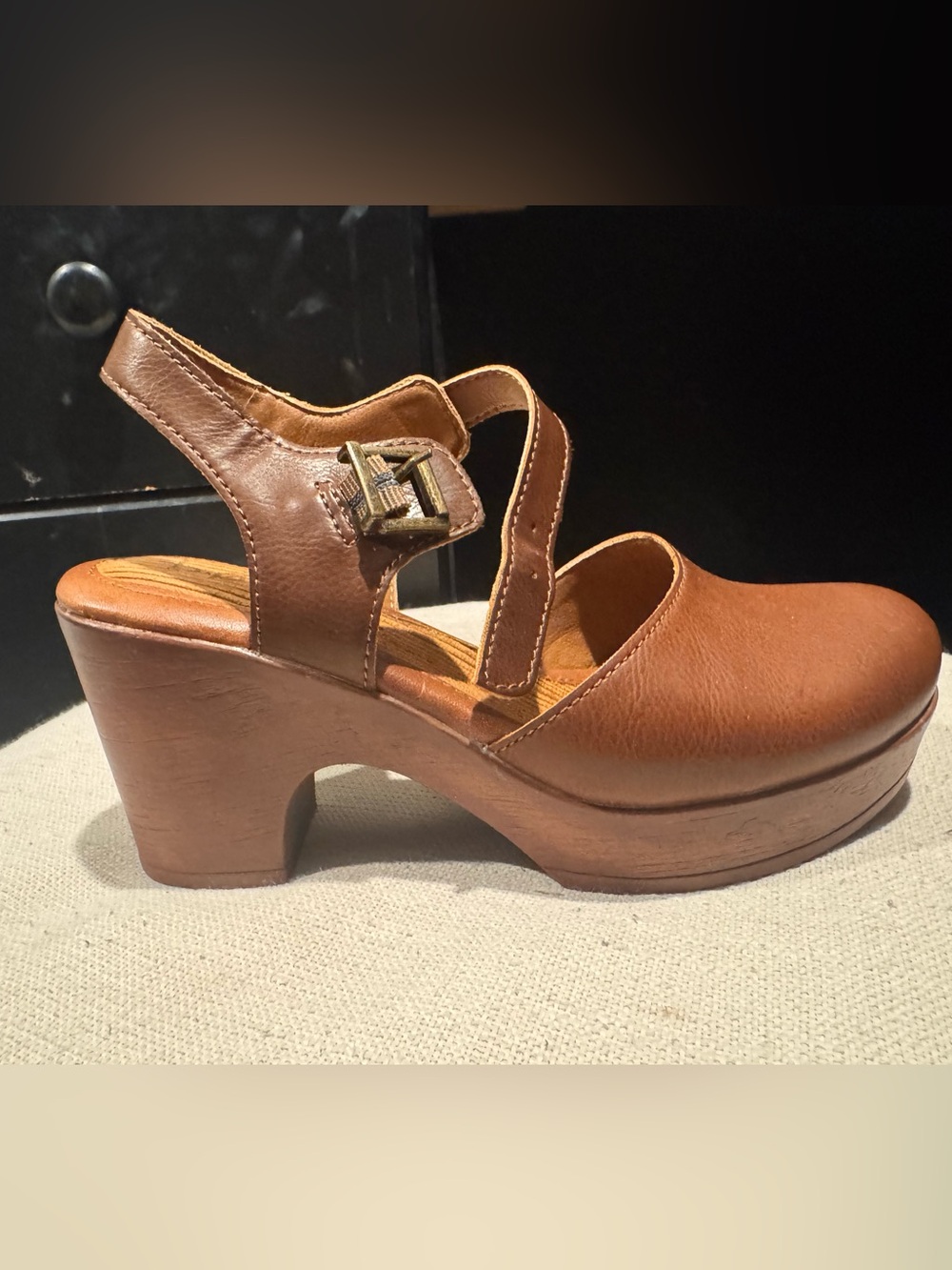 B.O.C. Comfort Wedge Mary Jane Gia Clog/Sandals SZ 7 Boho Festival Comfort - Picture 2 of 4